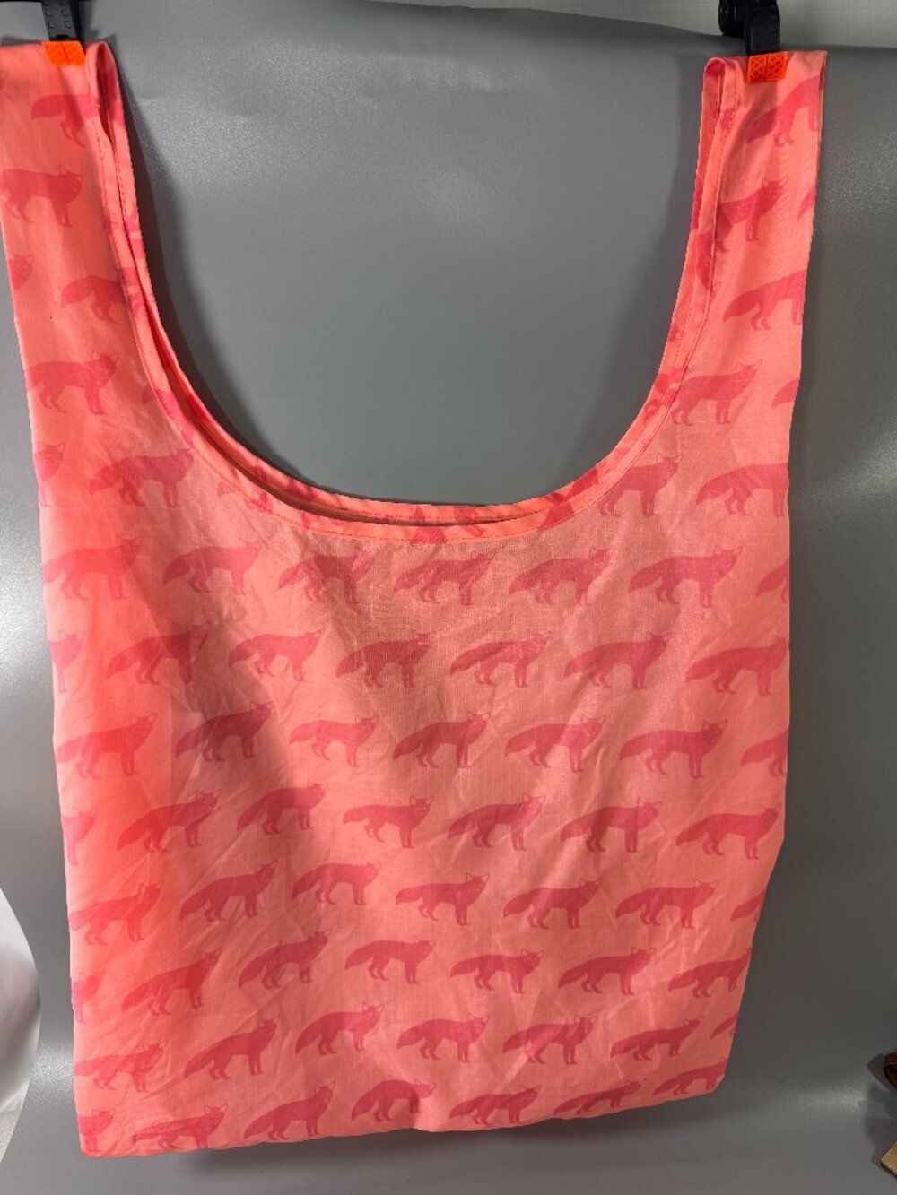 Baggu Reusable Bag - Neon Fox in Pink